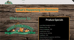 Desktop Screenshot of masstownmarket.com